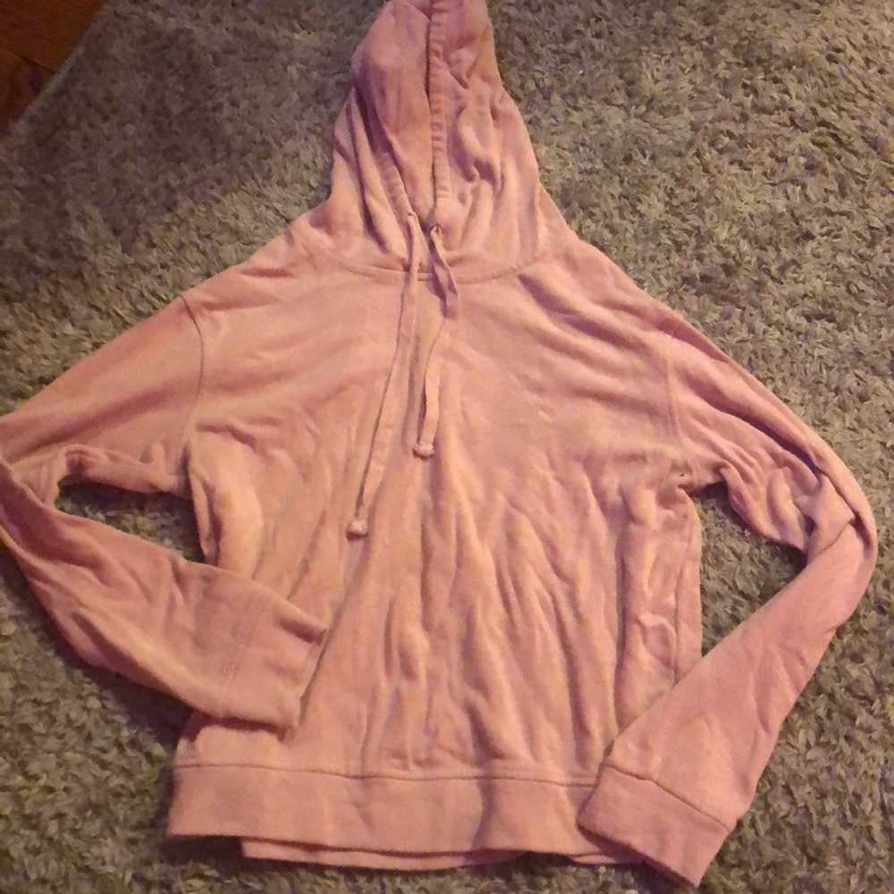 pink garage hoodie